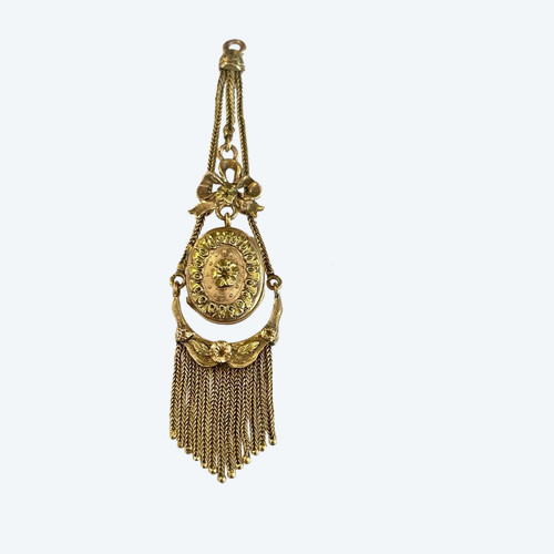 Porte Photos en or d'époque Napoléon III