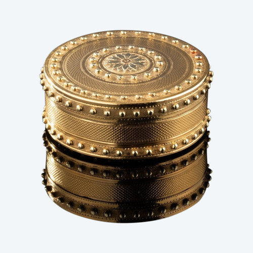 Drageoir-Box aus Gold aus der Zeit von Ludwig XVI.
