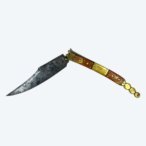COLTELLO PIEGHEVOLE detto Navaja - Toledo, Spagna - Fine XIX secolo