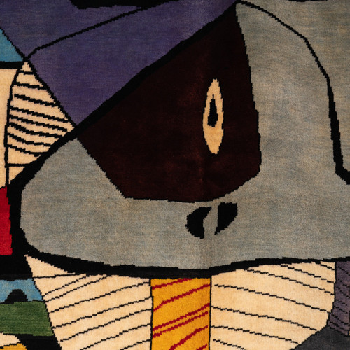 According to Le Corbusier, Carpet, or tapestry “Taurus II”. Contemporary work.