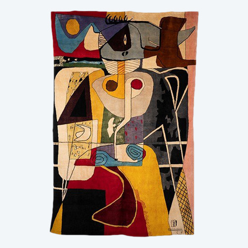 According to Le Corbusier, Carpet, or tapestry “Taurus II”. Contemporary work.