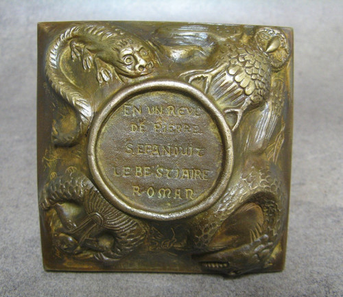 Animale in bronzo firmato Jacques Birr.
