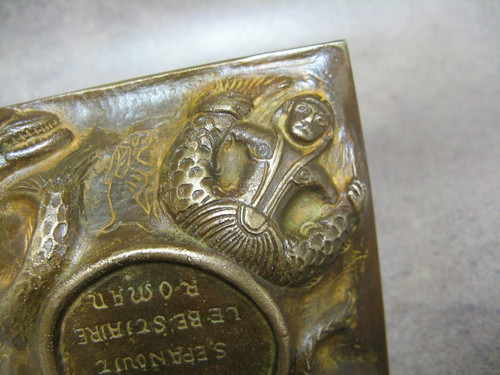 Animale in bronzo firmato Jacques Birr.