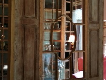 Utilisation De Matériaux Anciens En Décoration Porte Fenetre Volet Boiserie