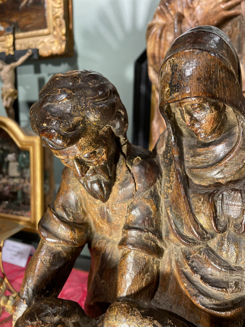 The Entombment - Altarpiece Group - Circa 1500