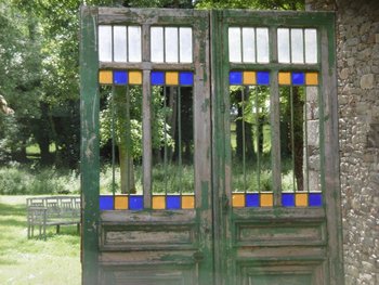 Portal Double Door XIXth Old Monumental Doors