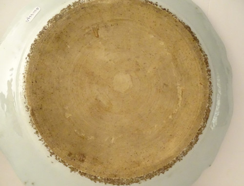 Coppia di piatti in porcellana Compagnie Des Indes Uccelli Fagiani Fiori XVIII secolo