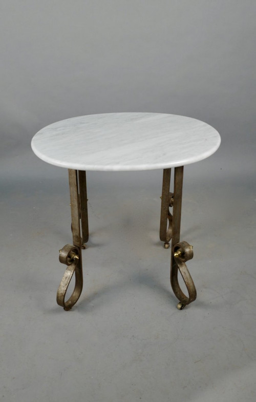 Desserte Art Deco Dessus Marbre