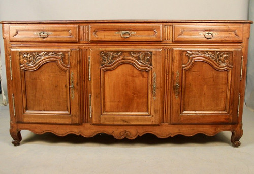 Credenza Luigi XV In Noce Del XVIII Secolo