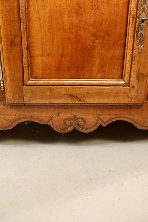 Credenza Luigi XV In Noce Del XVIII Secolo