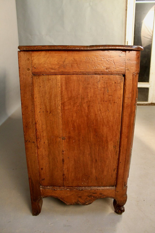 Credenza Luigi XV In Noce Del XVIII Secolo