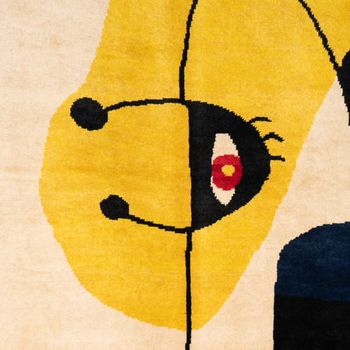 Carpet, or tapestry, in wool. Contemporary work.