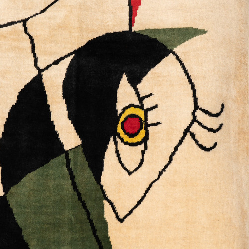 Carpet, or tapestry, in wool. Contemporary work.