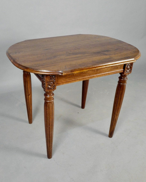Table Art Déco en Noyer  1925