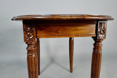 Table Art Déco en Noyer  1925