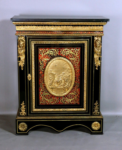 Buffet En Marqueterie Boulle XIX ème Siècle