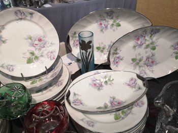 Service de table en porcelaine de limoges Lamotte années 30
