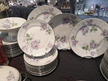 Service de table en porcelaine de limoges Lamotte années 30
