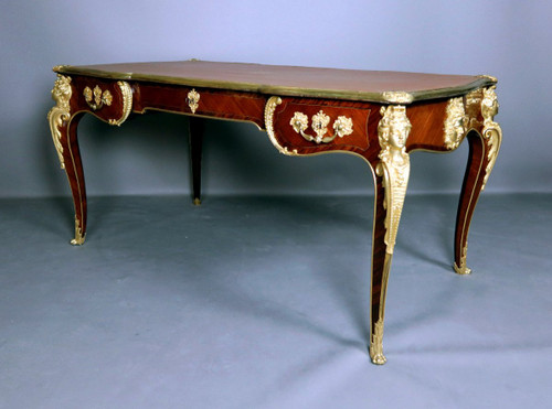 Louis XV-Schreibtisch im Espagnettes