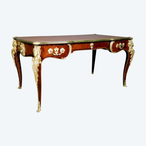 Louis XV-Schreibtisch im Espagnettes