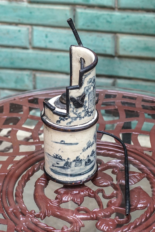 PIPE À EAU - OPIUM porcelaine craquelée