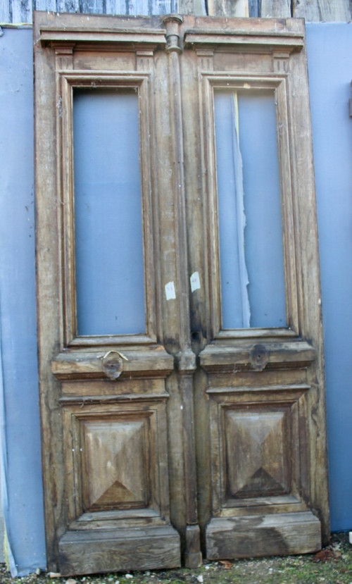Porte Cochere In Oak With Diamond Tips