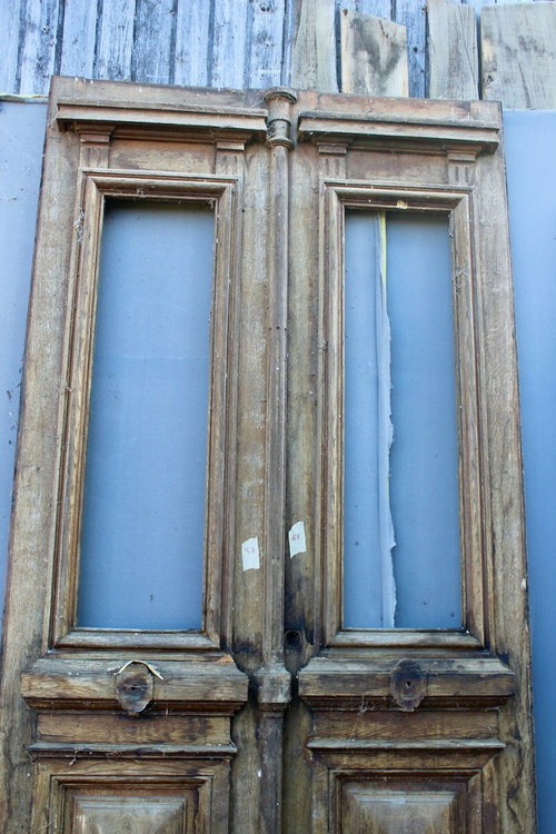 Porte Cochere In Oak With Diamond Tips