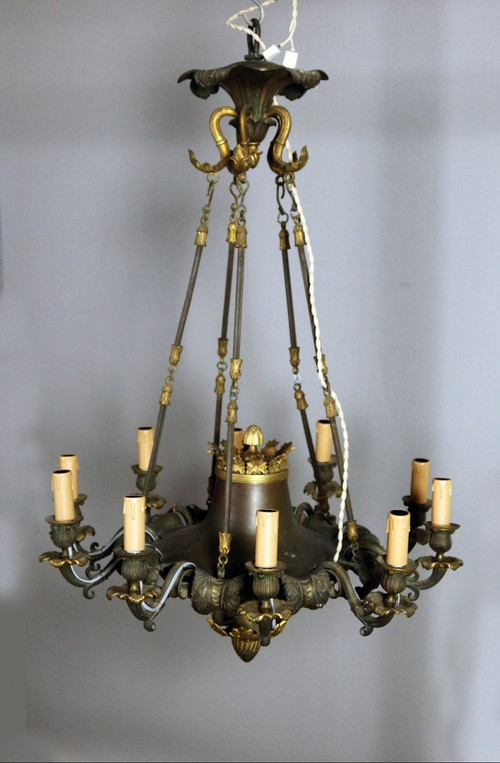 Kronleuchter aus der Restaurationszeit