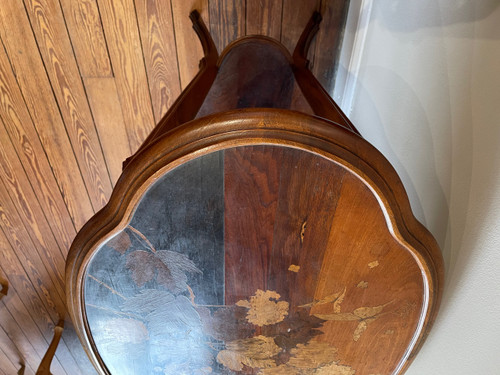 Table Guéridon Émile Gallé
