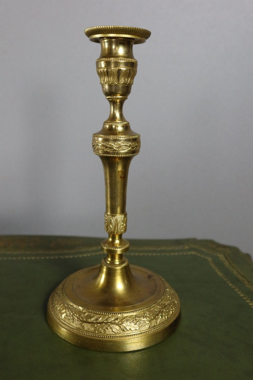 Coppia di candelieri di epoca Luigi XVI