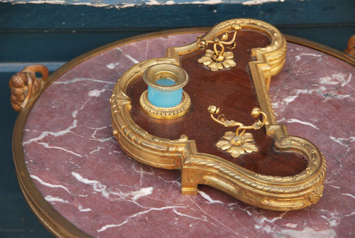 Louis XVI Bronze Inkwell