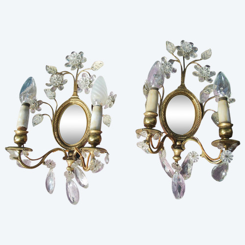 Paire d'Appliques De La Maison Baguès