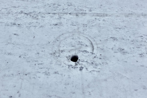 Tisch Oberseite Carrara Marmor Gestell Schmiedeeisen