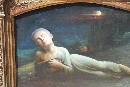 19th century Symbolist school The Martyrdom of Saint Tarcisius of Rome