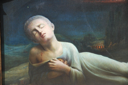 19th century Symbolist school The Martyrdom of Saint Tarcisius of Rome