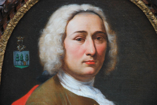 Holländische Schule des XVIII. Jahrhunderts Paar Porträts Kerens De Hongne