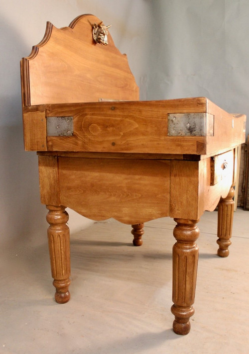 Antique Butcher's Block