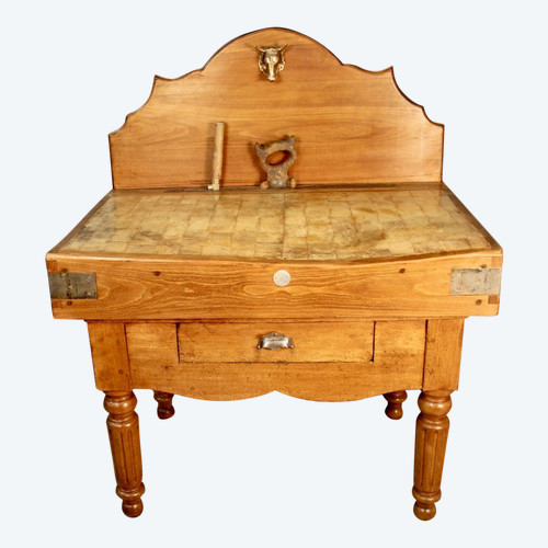 Antique Butcher's Block