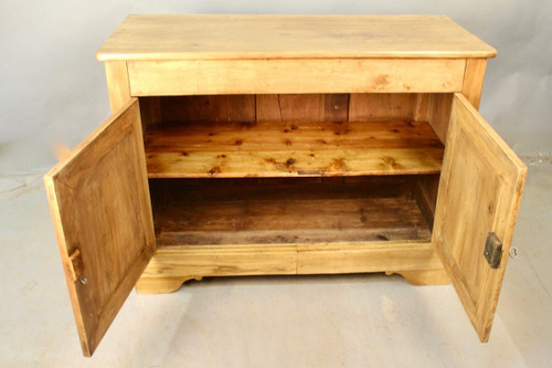 Buffet Louis Philippe XIXème En Noyer Blond