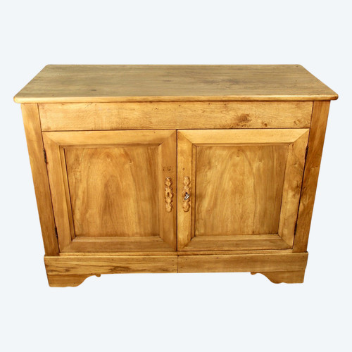 Buffet Louis Philippe XIXème En Noyer Blond