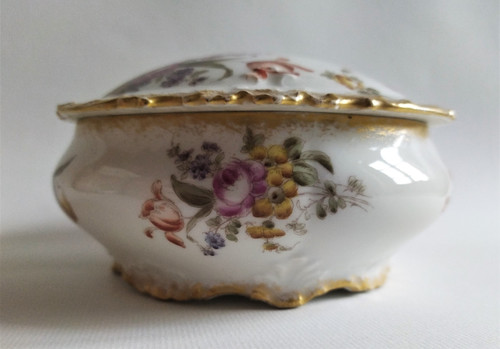 Limoges-Porzellan GDA Dose Bonbonnière Coffret