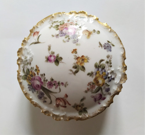 Limoges-Porzellan GDA Dose Bonbonnière Coffret