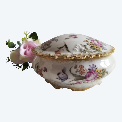 Limoges-Porzellan GDA Dose Bonbonnière Coffret