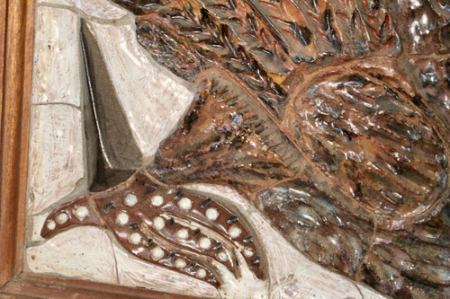Table En Faïence Par Clovis Bertieaux 1985