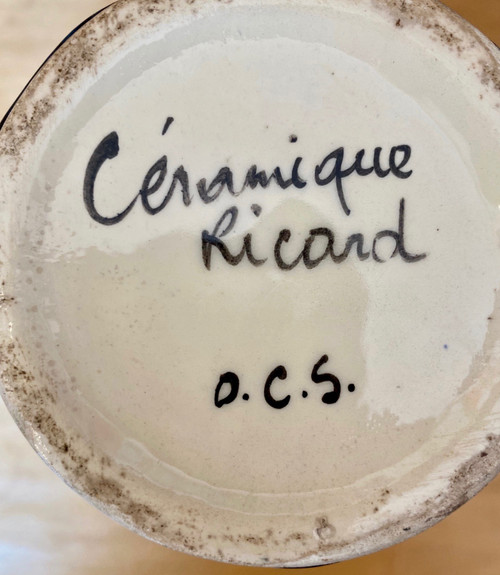 Ricard ceramic pitcher