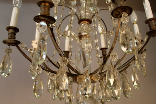 Lampadario a 8 bracci luminosi XIX secolo