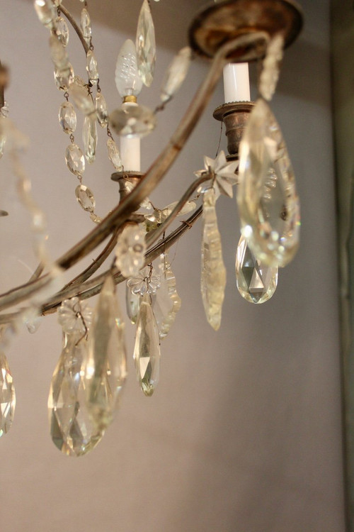 Lampadario a 8 bracci luminosi XIX secolo