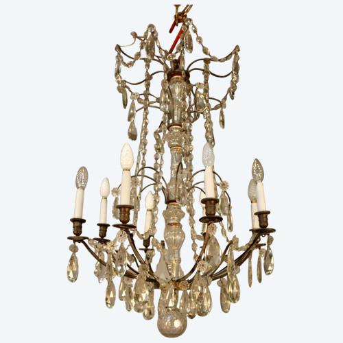 Lampadario a 8 bracci luminosi XIX secolo