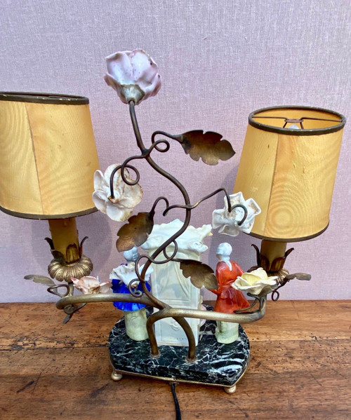 Candlestick lamp