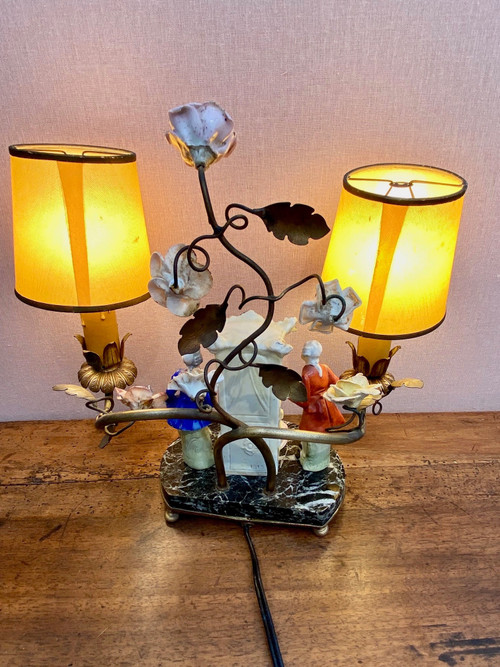 Candlestick lamp